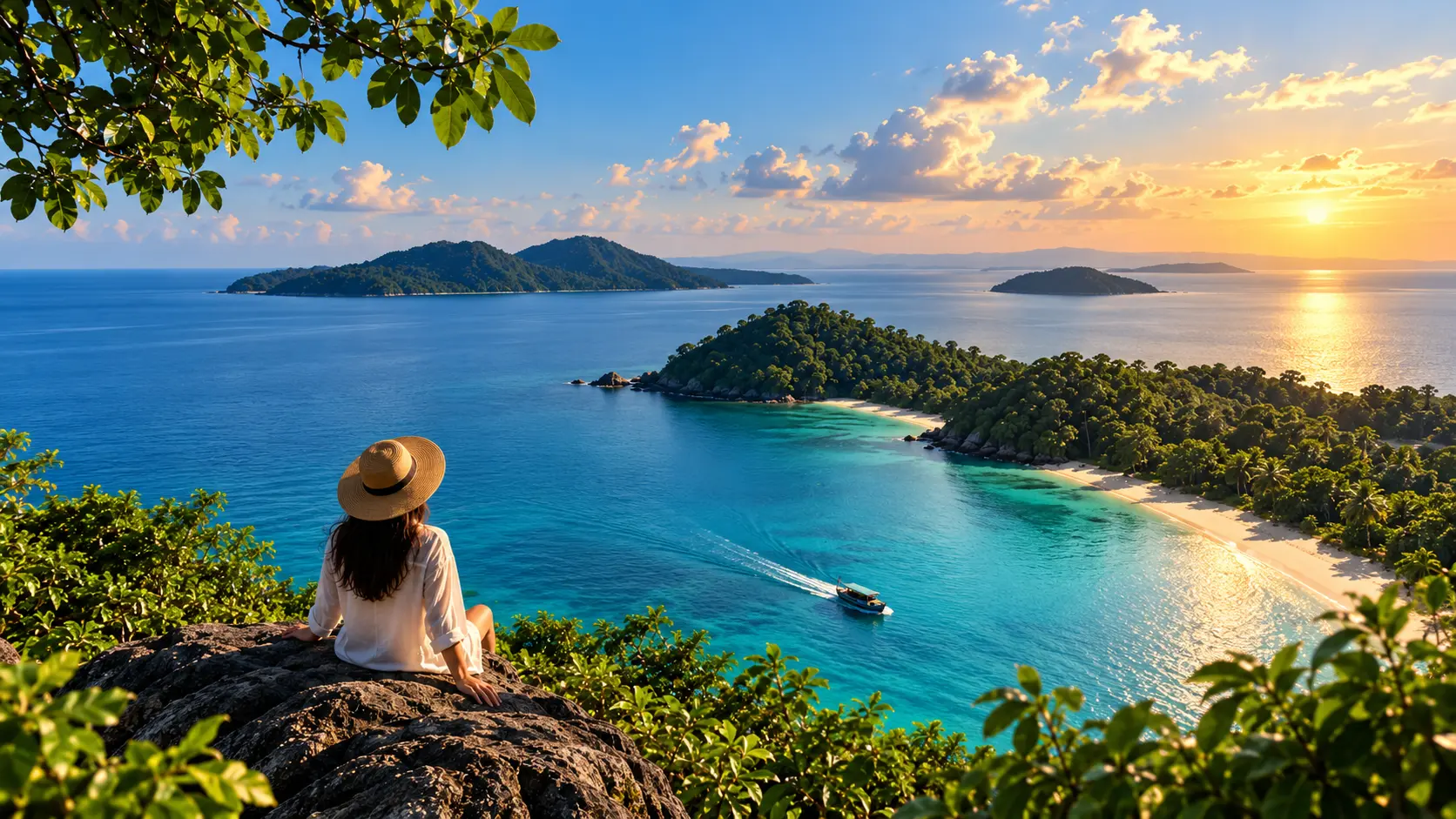 A glimpse of the Andaman Islands
